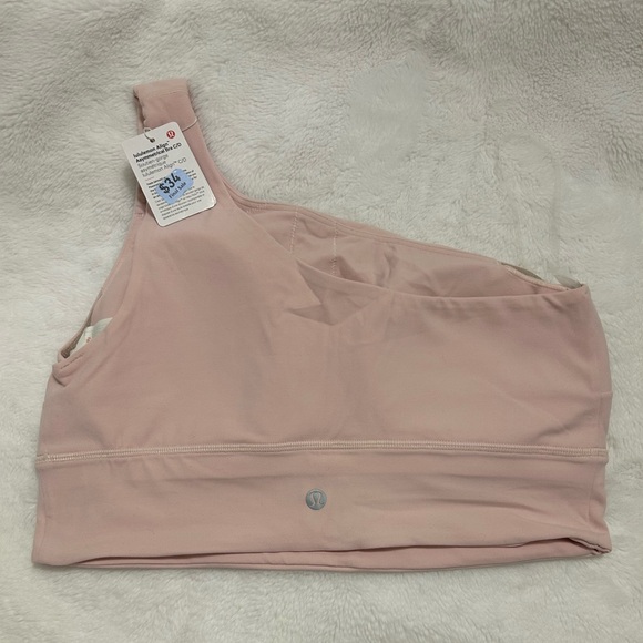 NWT Lululemon Athletica one shoulder sports bra. Size 12 C/D. Align asymmetrical - Picture 6 of 11